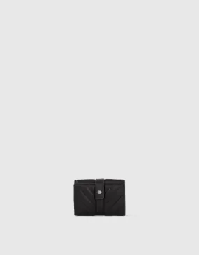 Portefeuille cuir 1440 TRADER WALLET matelassage femme