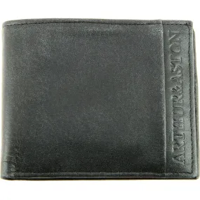 Portefeuille Cuir Vachette - Doublure Coton Marron noir Arthur & Aston - Portefeuille & Porte cartes Homme sur MenCorner