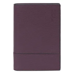 Portefeuille européen Stop RFID Cuir DANDY Bordeaux Fawn Hexagona - Portefeuille & Porte cartes Homme sur MenCorner