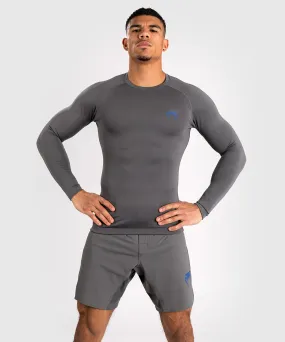 Rashguard à manches longues pour hommes Venum Contender - Gris