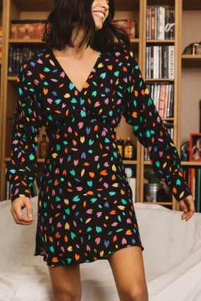 Robe Diomira imprimé confetti