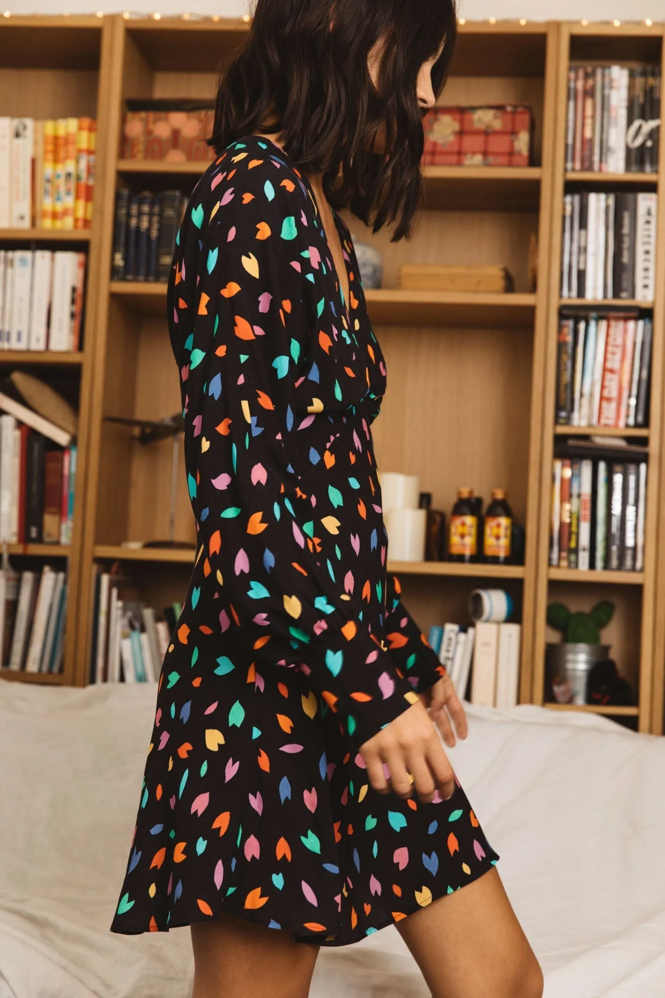 Robe Diomira imprimé confetti