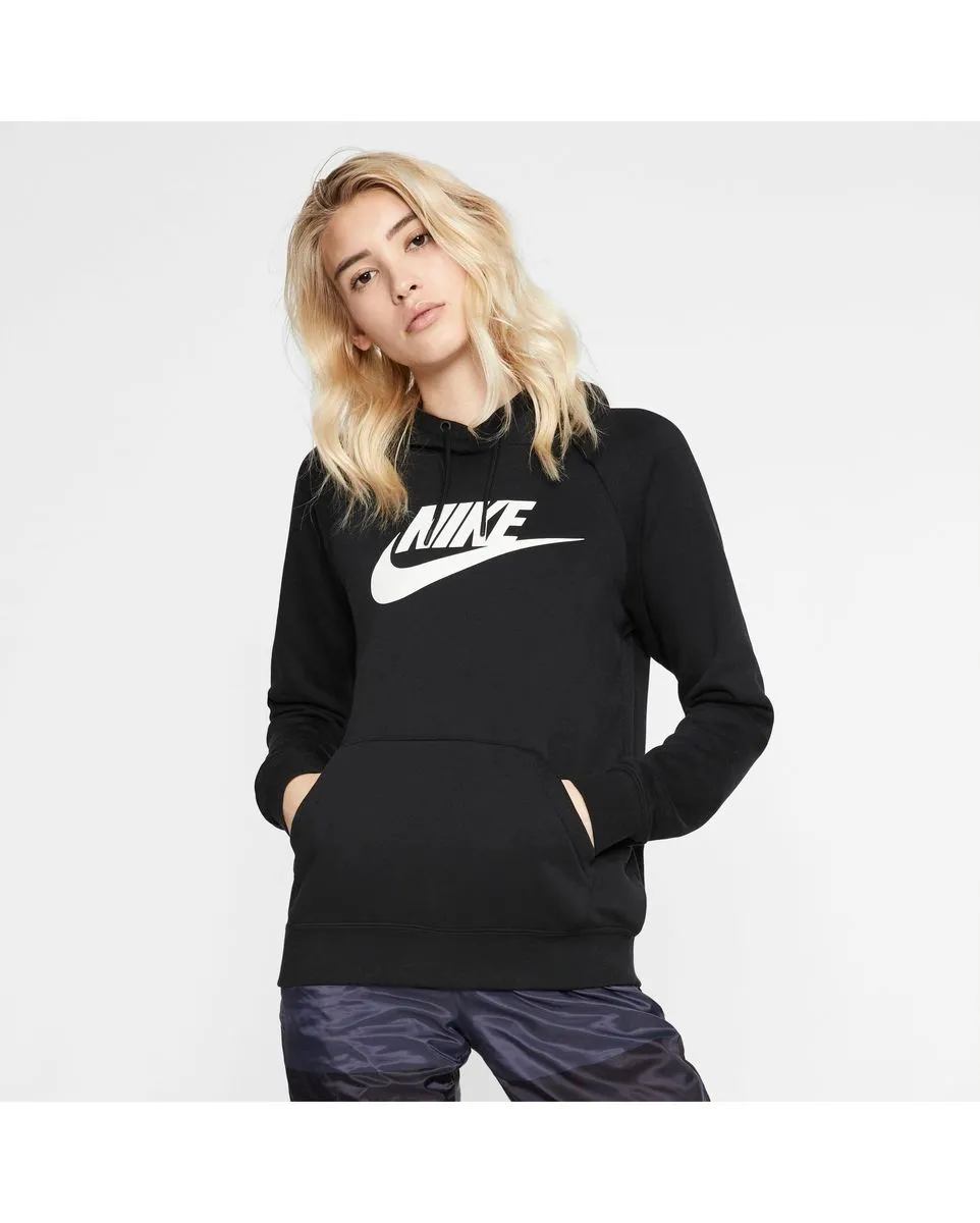 Sweatshirt femme W NSW ESSNTL FLC GX HOODIE Noir