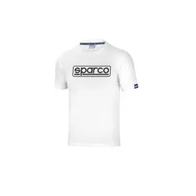 T-shirt homme SPARCO Frame blanc 