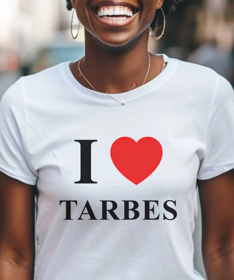 T-Shirt I love Tarbes