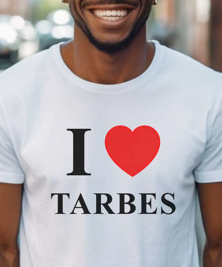 T-Shirt I love Tarbes