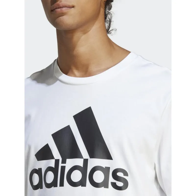 T-shirt logo blanc homme - Adidas | wimod