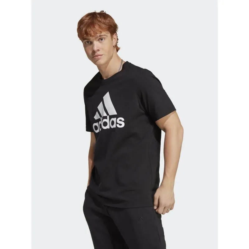 T-shirt logo blanc homme - Adidas | wimod