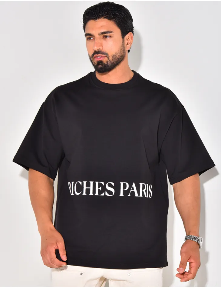 T-shirt "Riches Paris" / 62493 - JEANS INDUSTRY