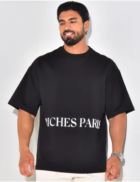 T-shirt "Riches Paris" / 62493 - JEANS INDUSTRY