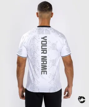 T-shirt Technique Personnalisé pour Hommes UFC Adrenaline by Venum Authentic Fight Night - Blanc