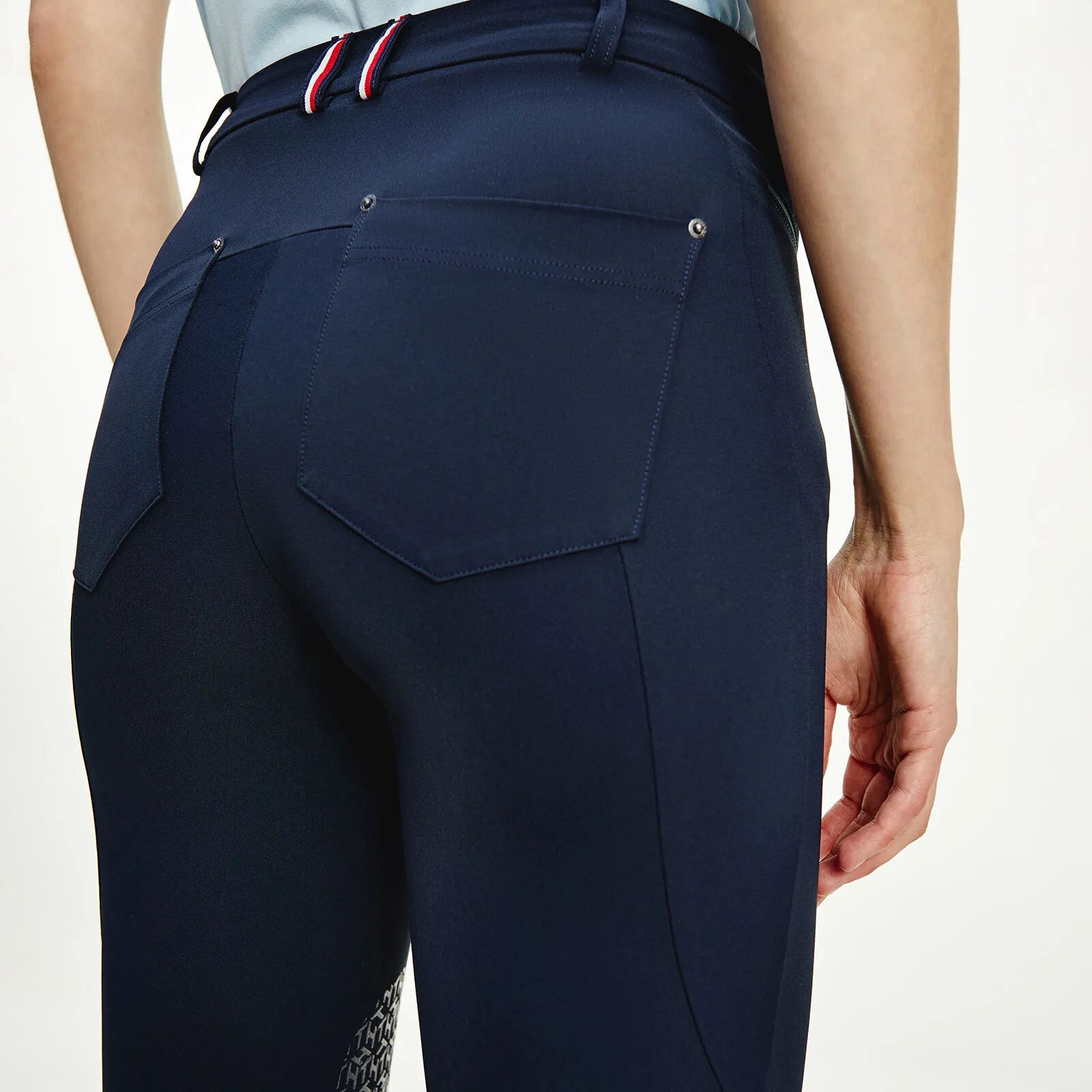 Tommy Hilfiger Equestrian Pantalon d'équitation concours kneegrip Style pour Femmes