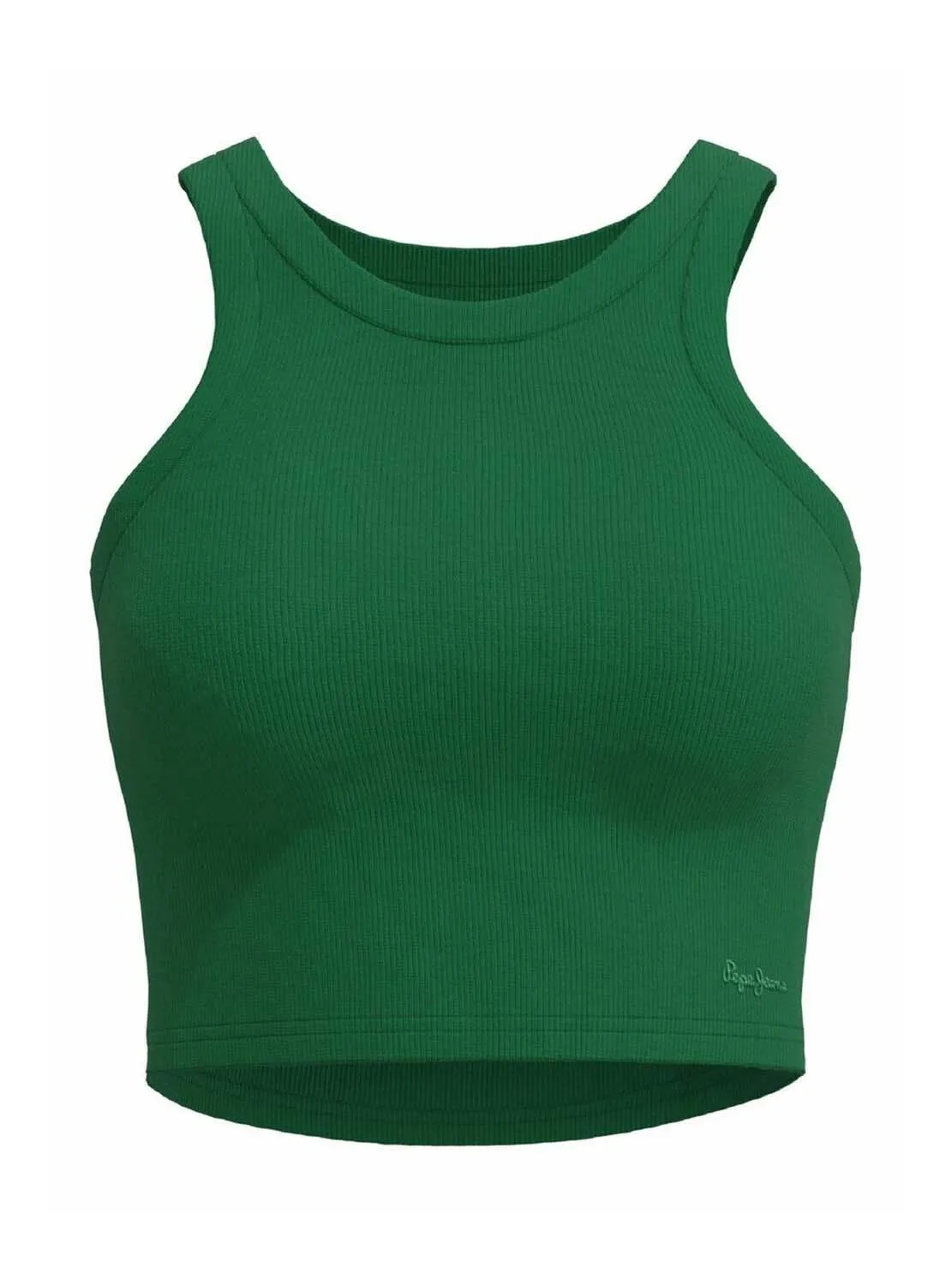 Top Crop Pepe Jeans Piera Vert pour Femme