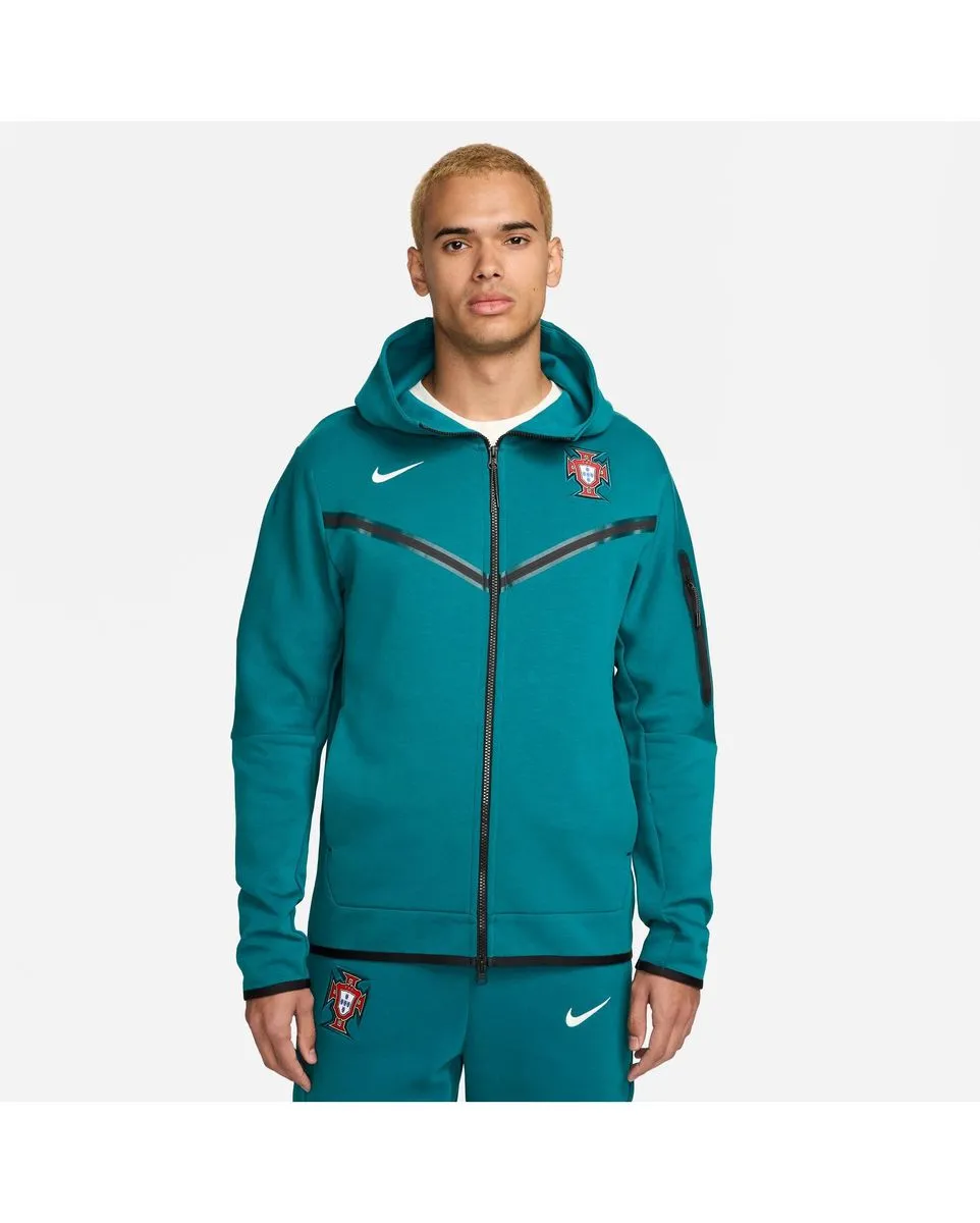 Veste zip à capuche Homme FPF M NSW TCH FLC HOODIE FZ WR Vert